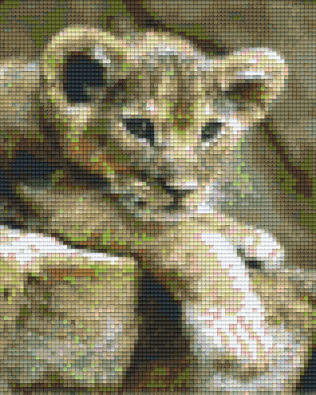 Pixel hobby classic set - baby lion