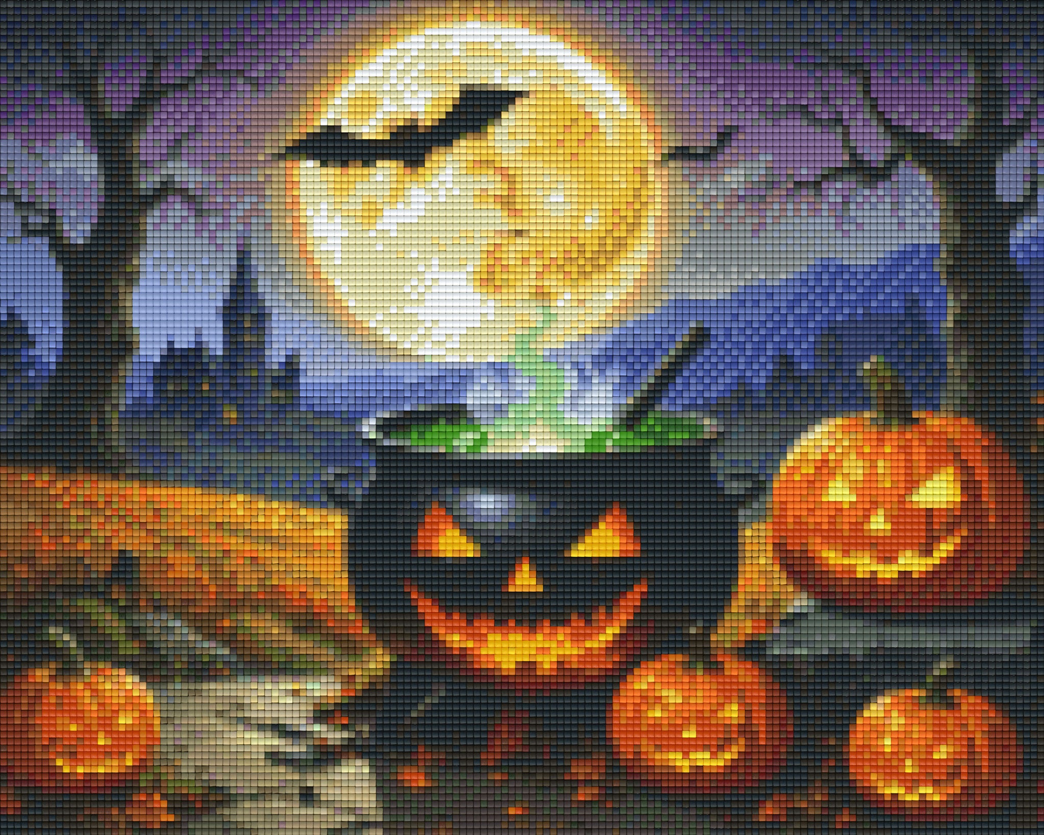 Pixelhobby Klassik Set - Kürbiskessel