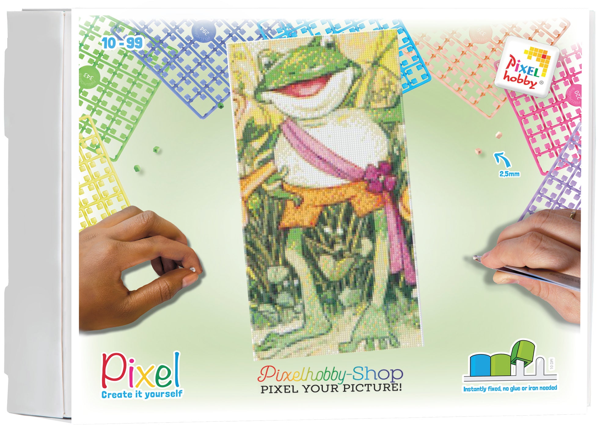 Pixelhobby Klassik Set - Ein Frosch