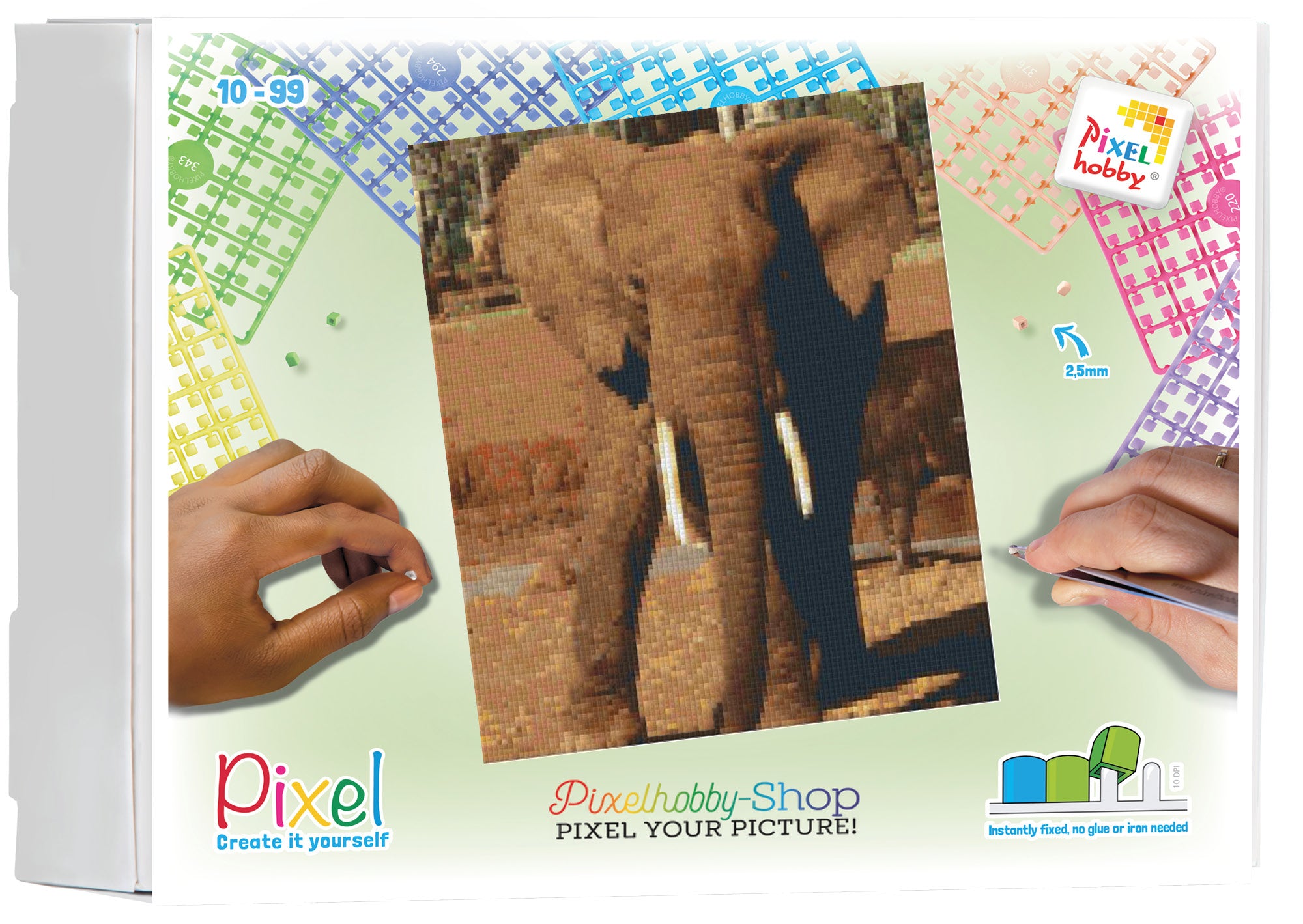 Pixelhobby Klassik Set - Elefant