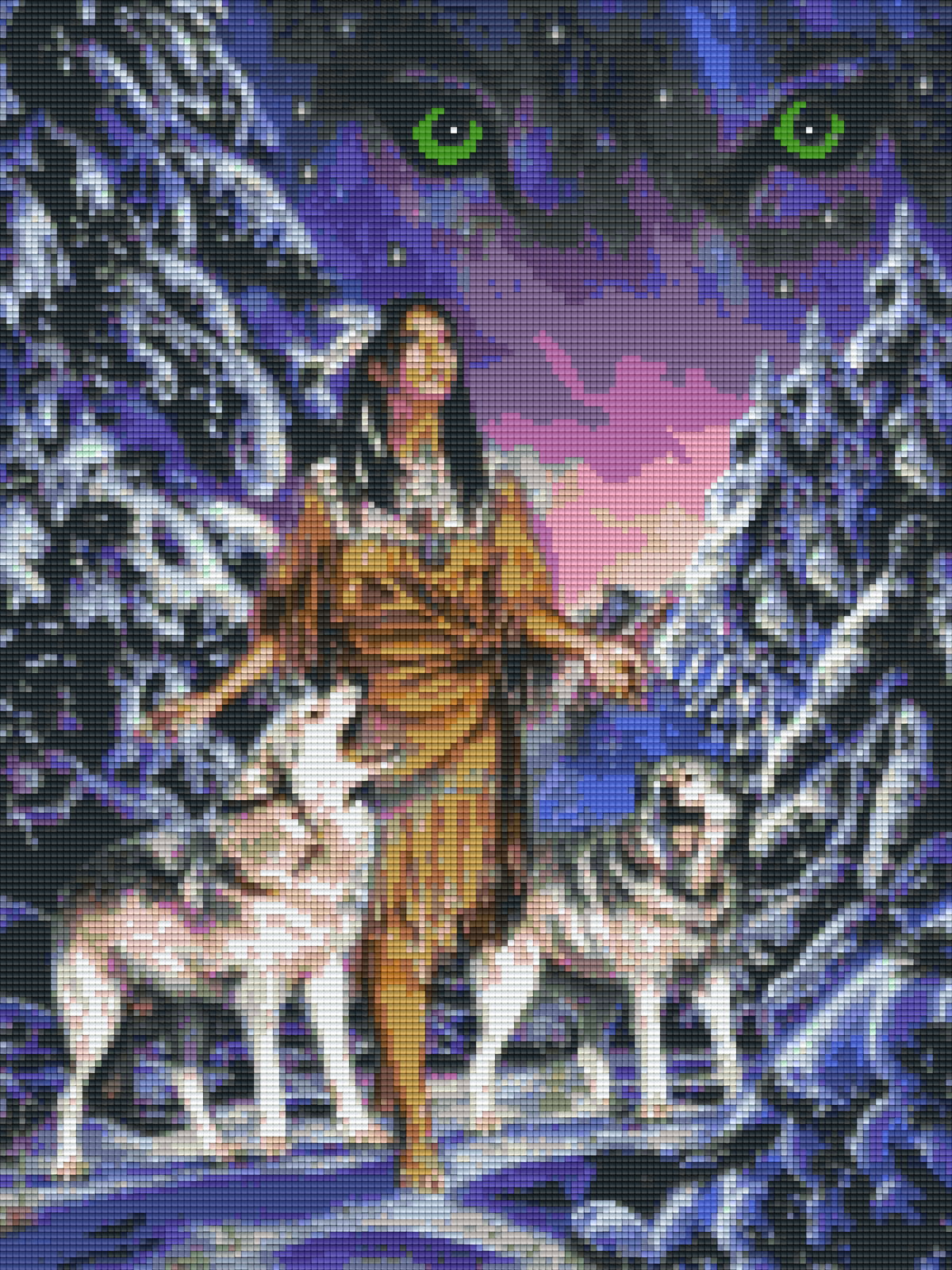 Pixelhobby Klassik Vorlage - Maiden of Winter