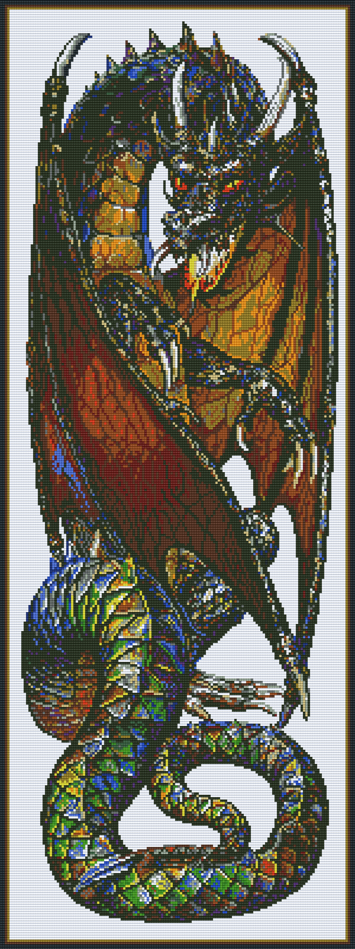 Pixelhobby Klassik Set - Erdrache