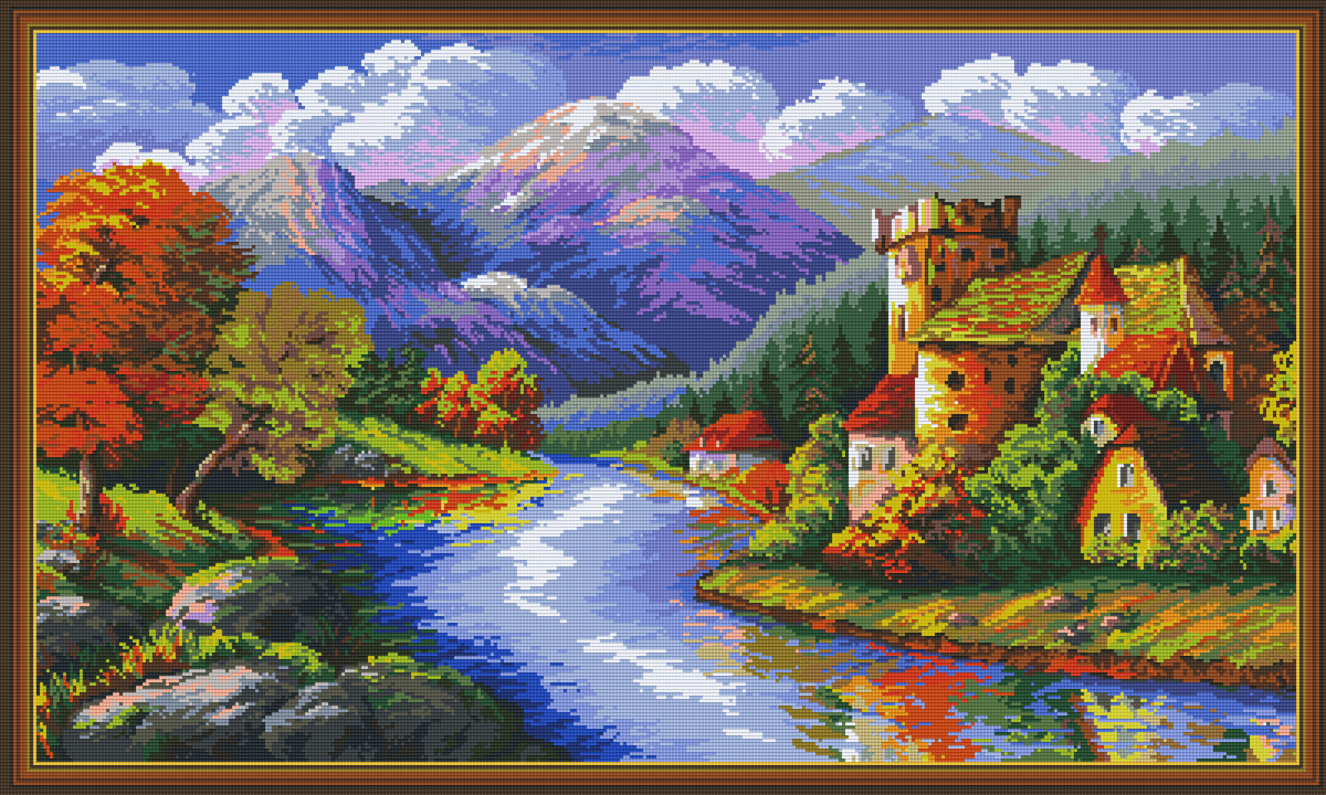 Pixel Hobby Classic Template - Find Peace Here