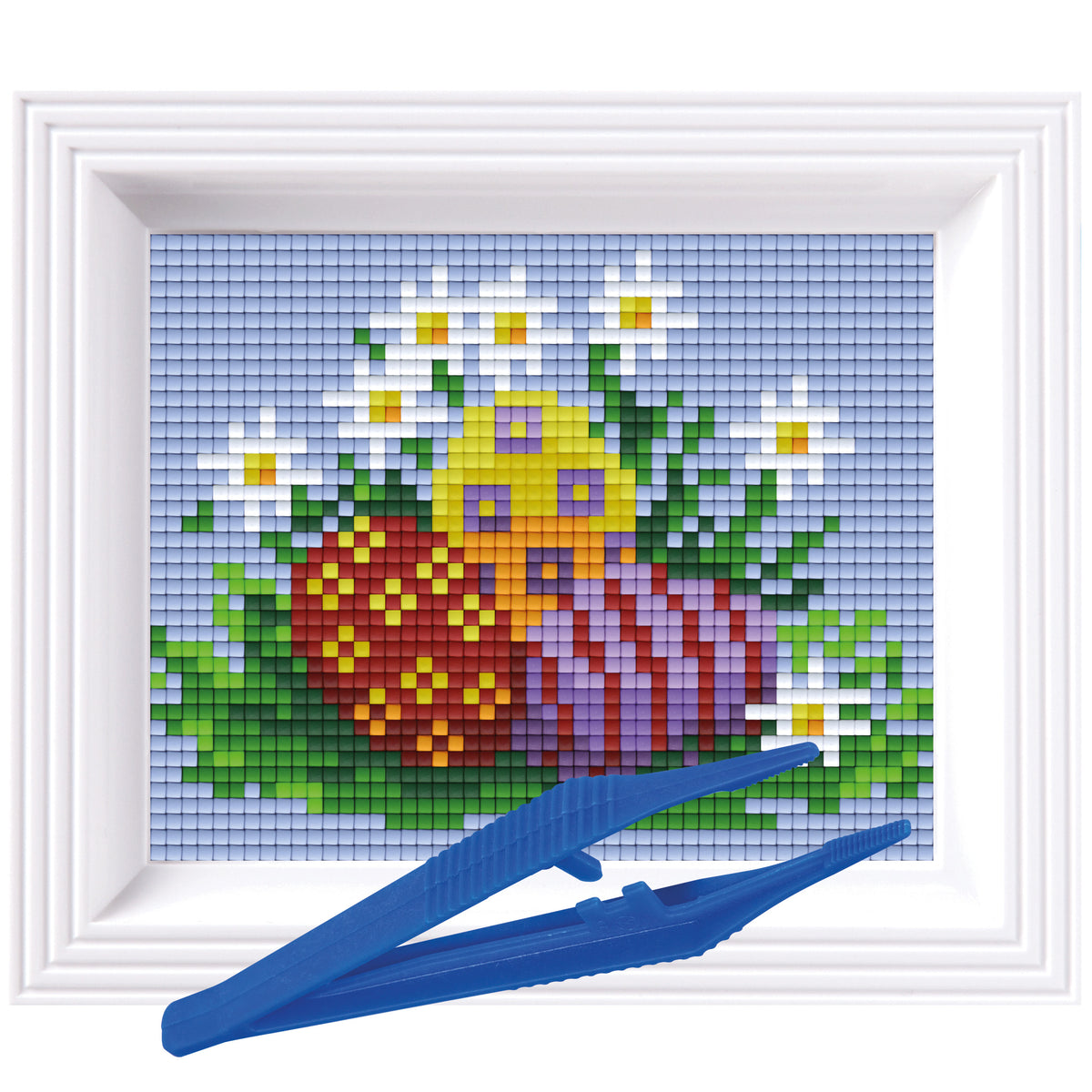 #Bilderrahmen_weiß #Pinzette_Kunststoffpinzette