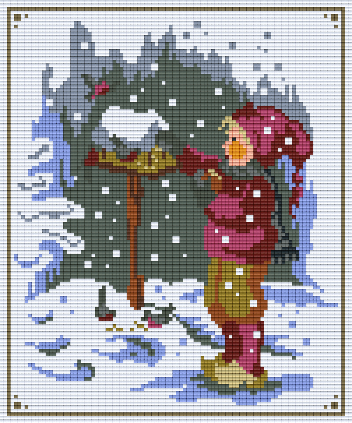 Pixelhobby Klassik Set - Im Winter