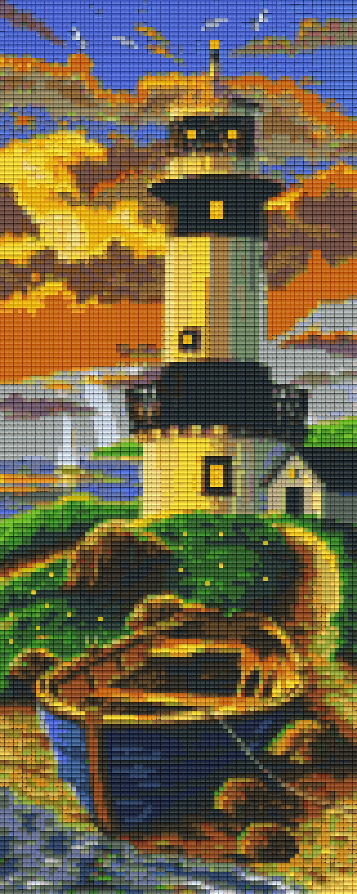 Pixelhobby Klassik Set - Lighthouse in Down