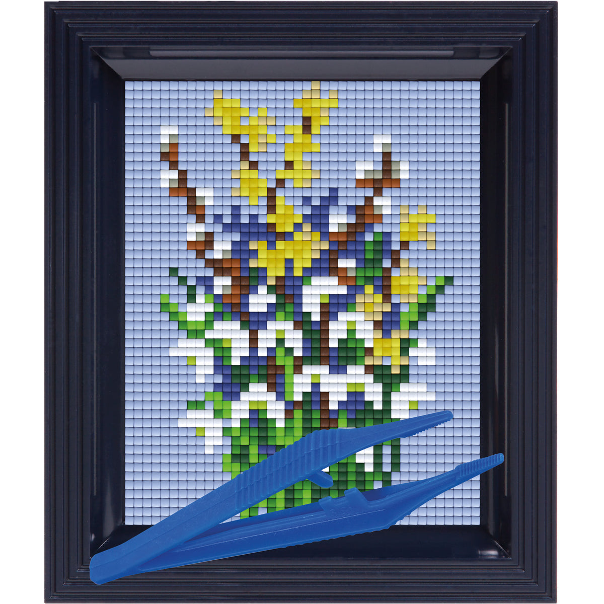 #Bilderrahmen_schwarzblau #Pinzette_Kunststoffpinzette