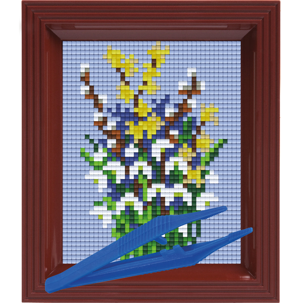 #Bilderrahmen_rotbraun #Pinzette_Kunststoffpinzette