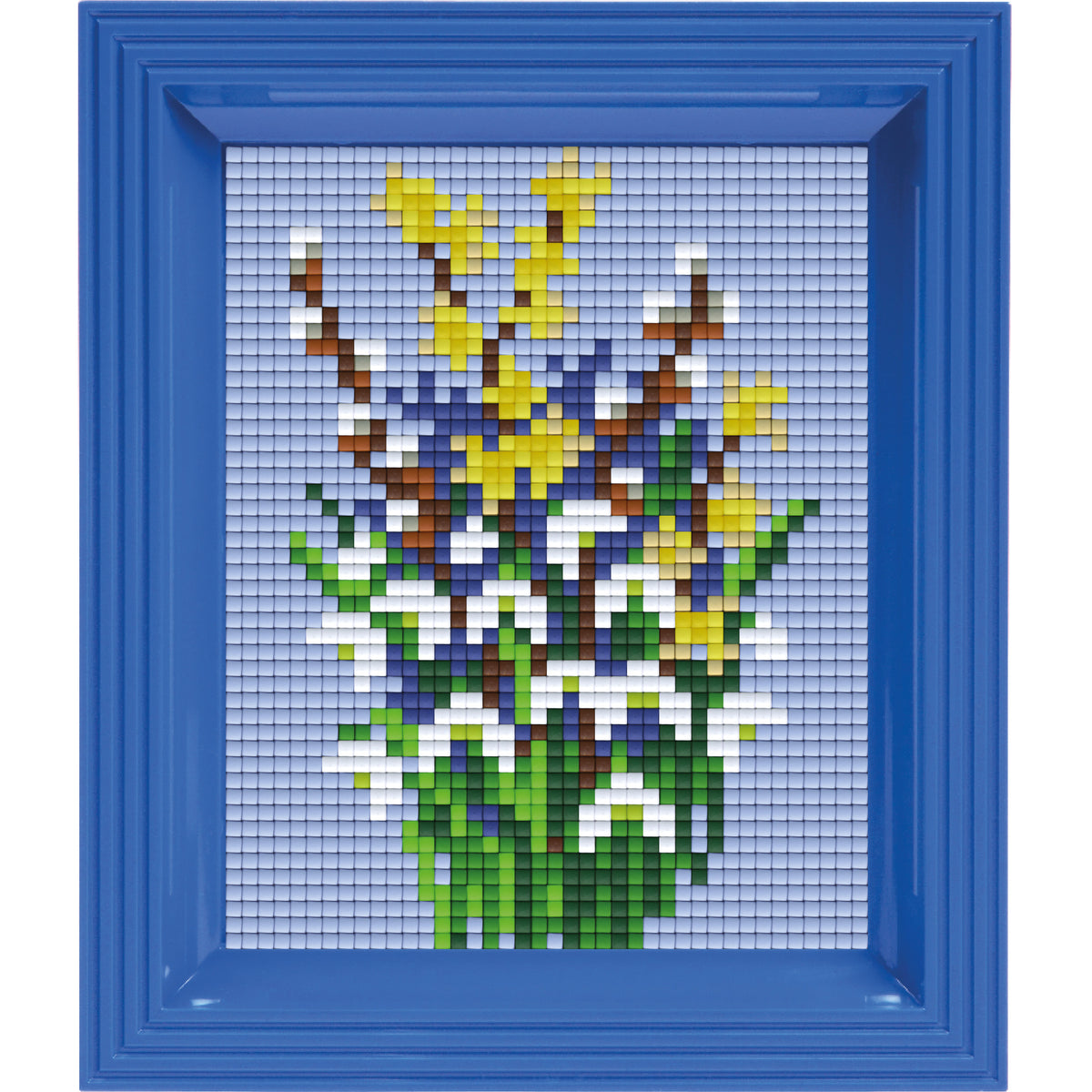 #Bilderrahmen_signalblau #Pinzette_keine Pinzette