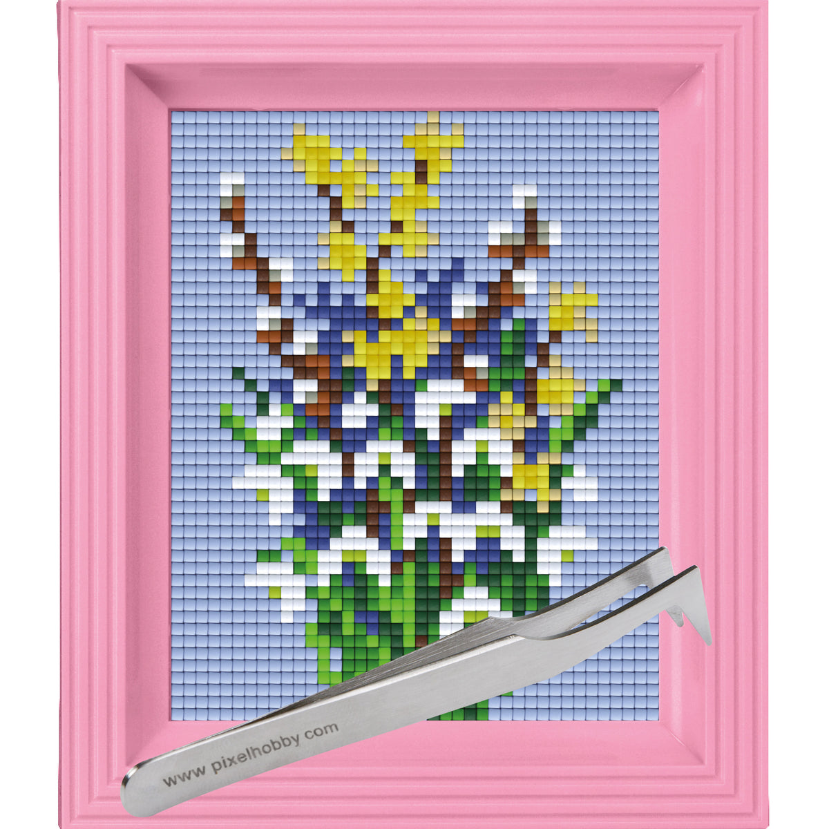 #Bilderrahmen_rosa #Pinzette_Pinzette abgewinkelt