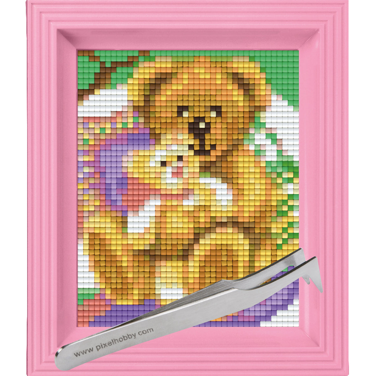 #Bilderrahmen_rosa #Pinzette_Pinzette abgewinkelt