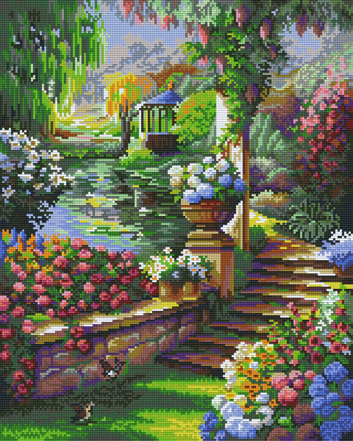 Pixelhobby Klassik Set - Gardenparadies