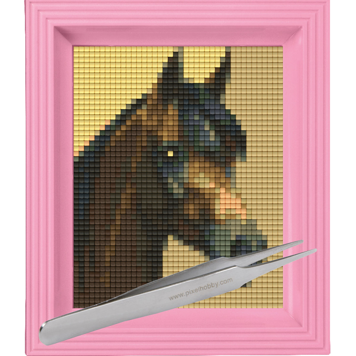 #Bilderrahmen_rosa #Pinzette_Pinzette gerade