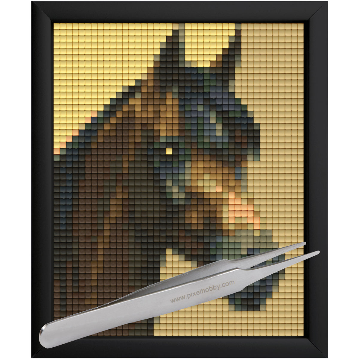 #Bilderrahmen_Aluminium schwarz #Pinzette_Pinzette gerade