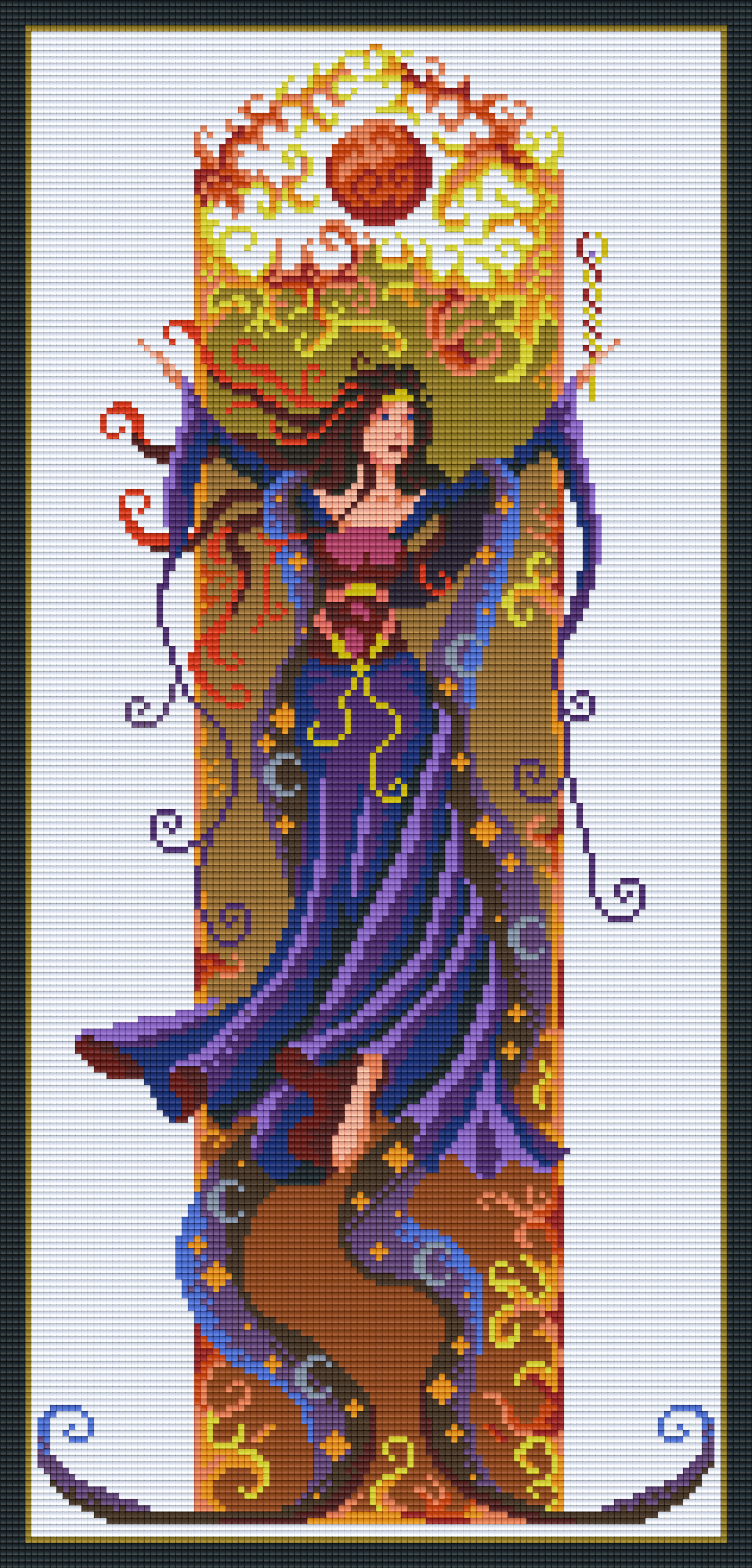 Pixelhobby Klassik Set - Schwarze Zauberin