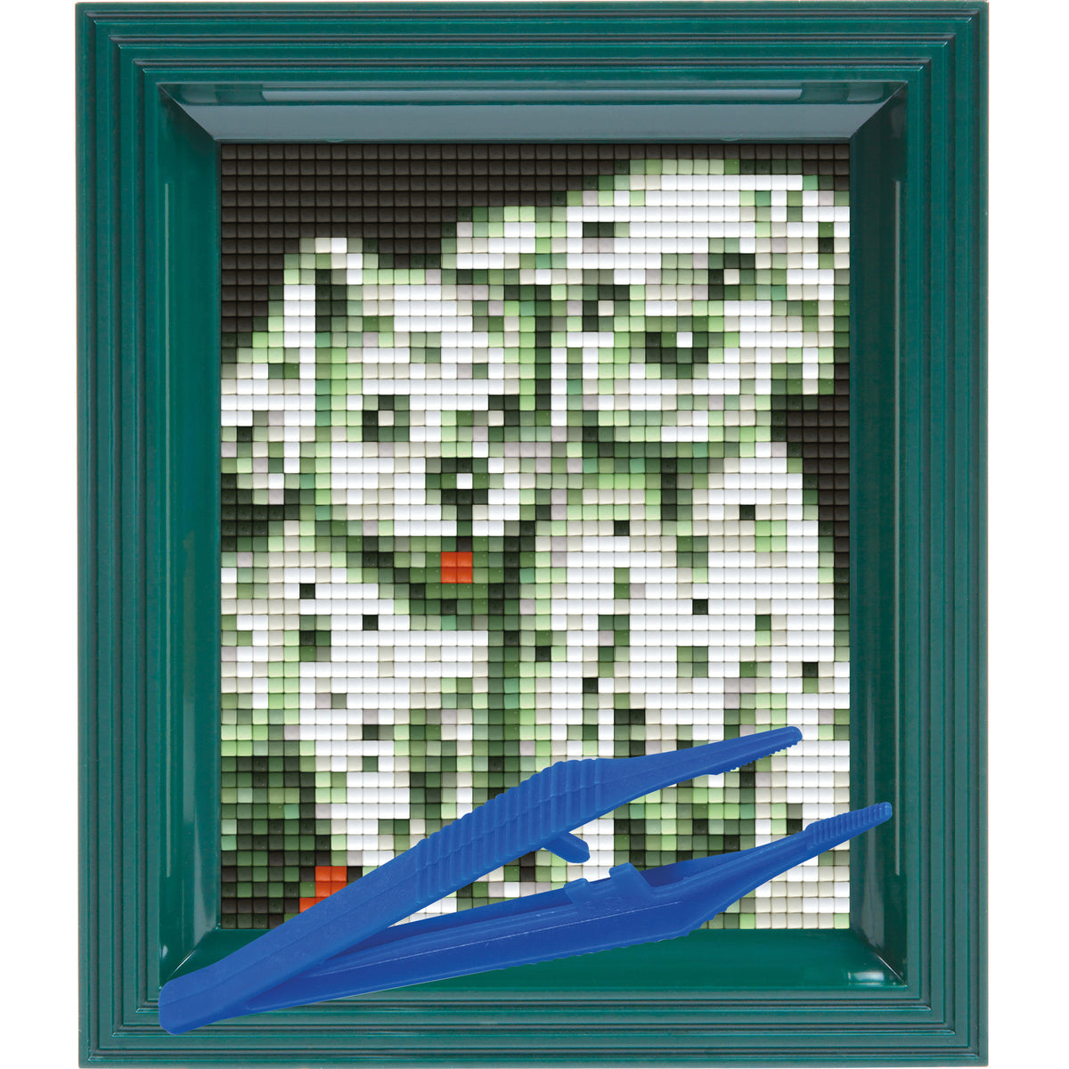 #Bilderrahmen_moosgrün #Pinzette_Kunststoffpinzette