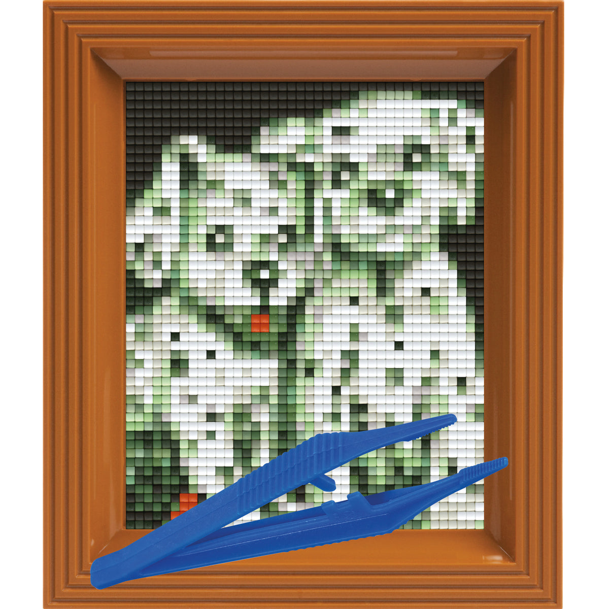 #Bilderrahmen_braun #Pinzette_Kunststoffpinzette