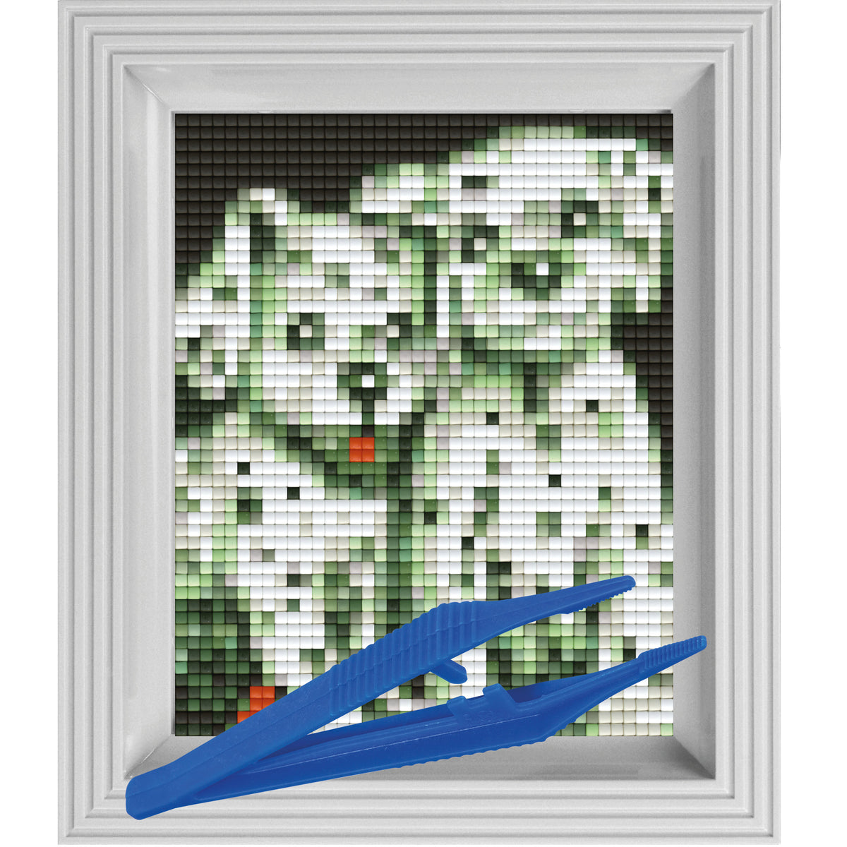 #Bilderrahmen_hellgrau #Pinzette_Kunststoffpinzette