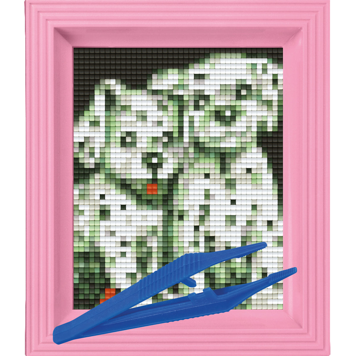 #Bilderrahmen_rosa #Pinzette_Kunststoffpinzette