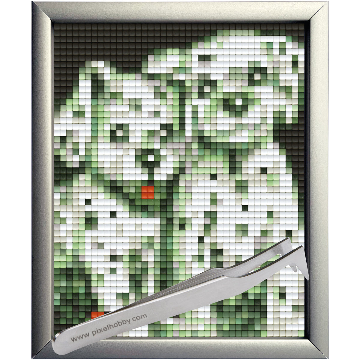 #Bilderrahmen_Aluminium silber #Pinzette_Pinzette abgewinkelt