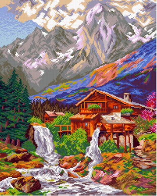 Pixelhobby Klassik Vorlage - The Mill