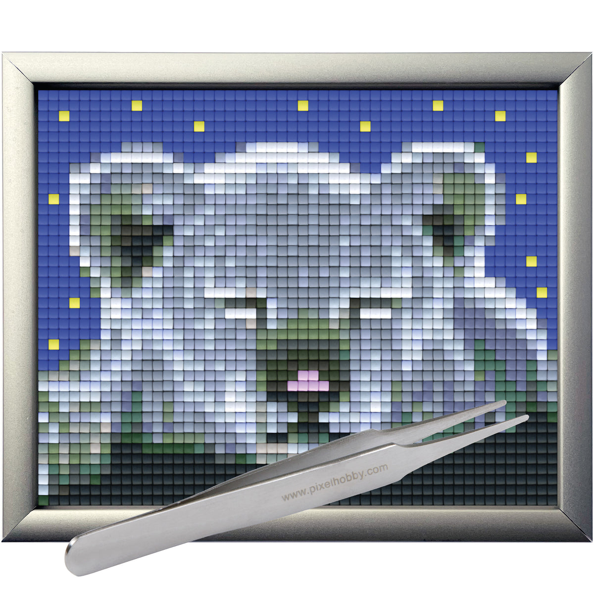 #Bilderrahmen_Aluminium silber #Pinzette_Pinzette gerade