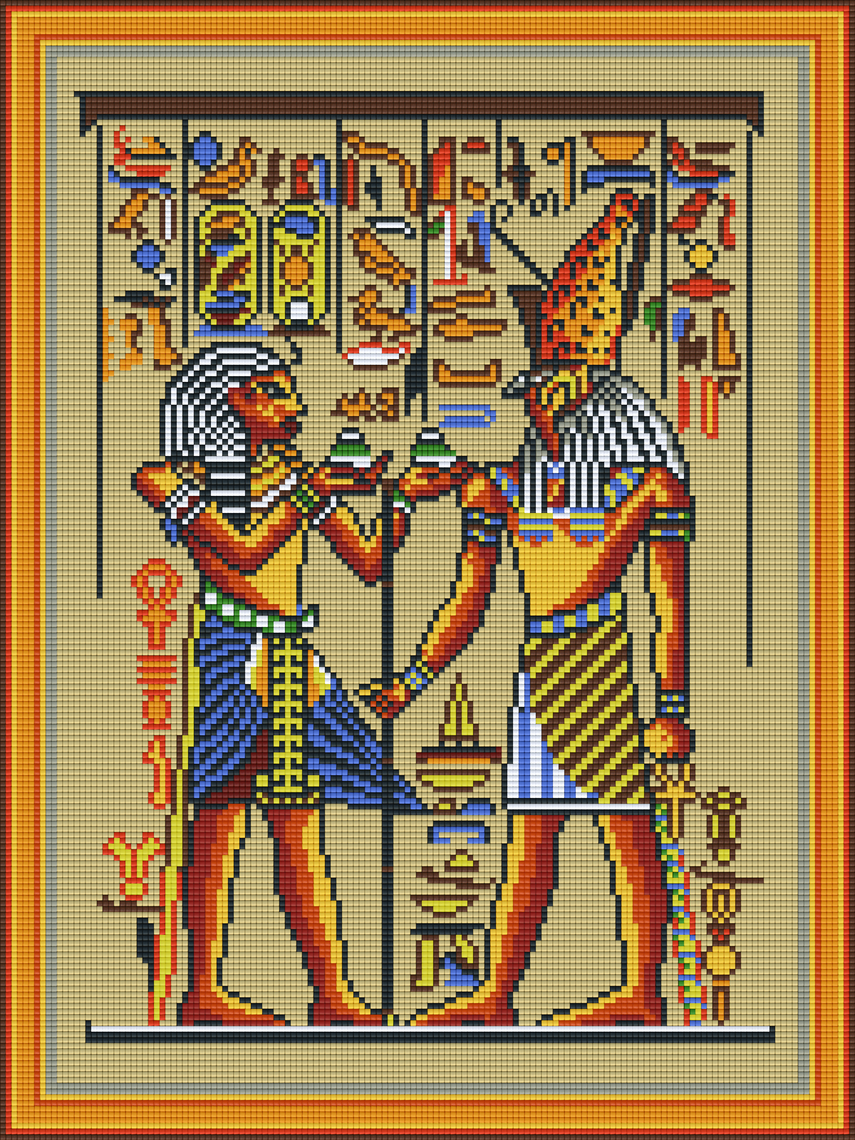 Pixelhobby Klassik Vorlage - Mystisches Ägypten