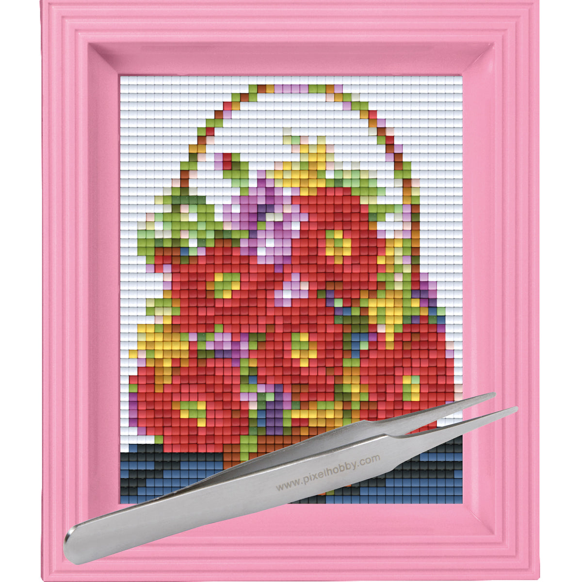 #Bilderrahmen_rosa #Pinzette_Pinzette gerade