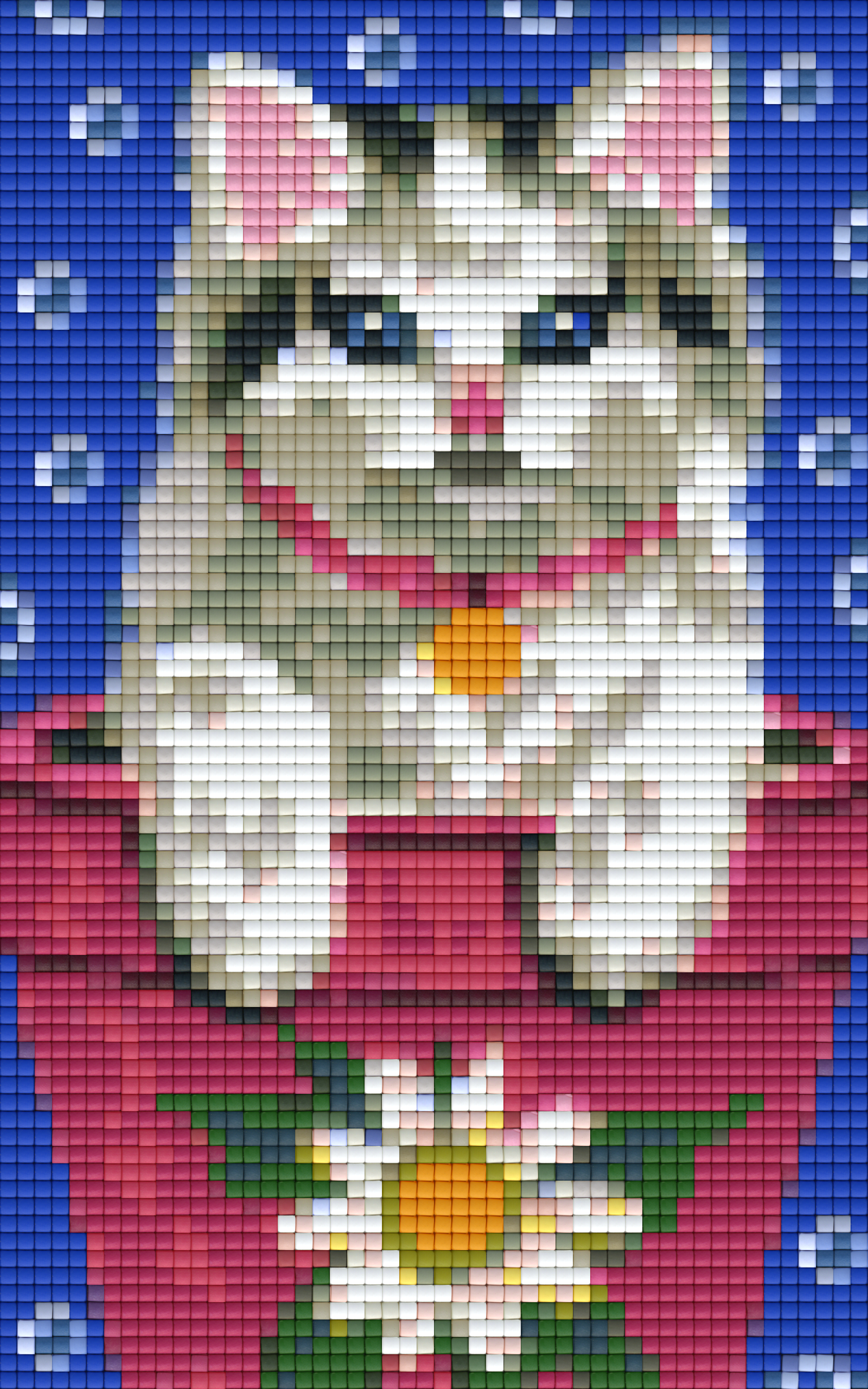 Pixelhobby Klassik Vorlage - Hello