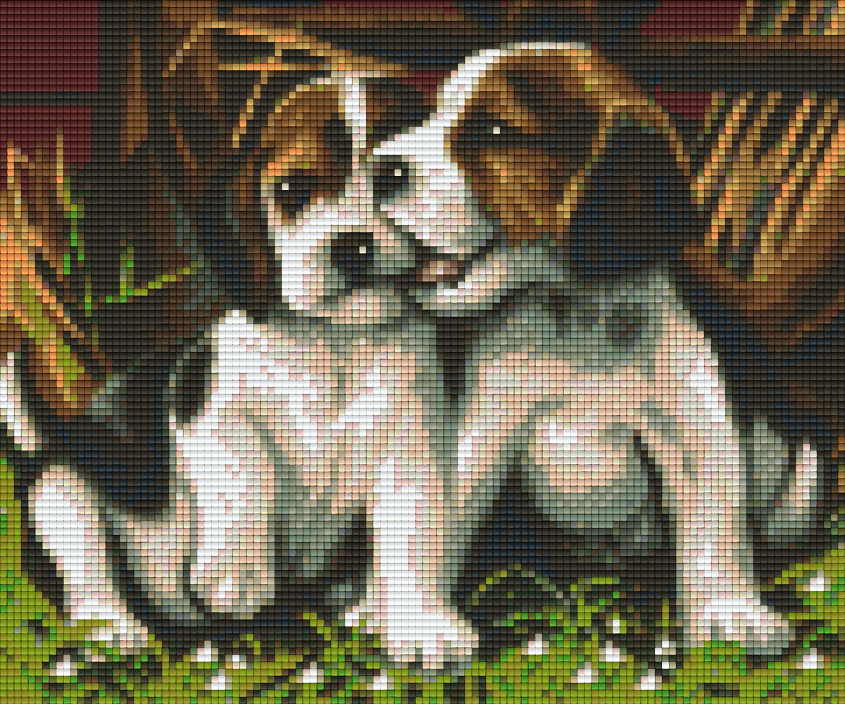 Pixel Hobby Classic Set - Beagle Puppies