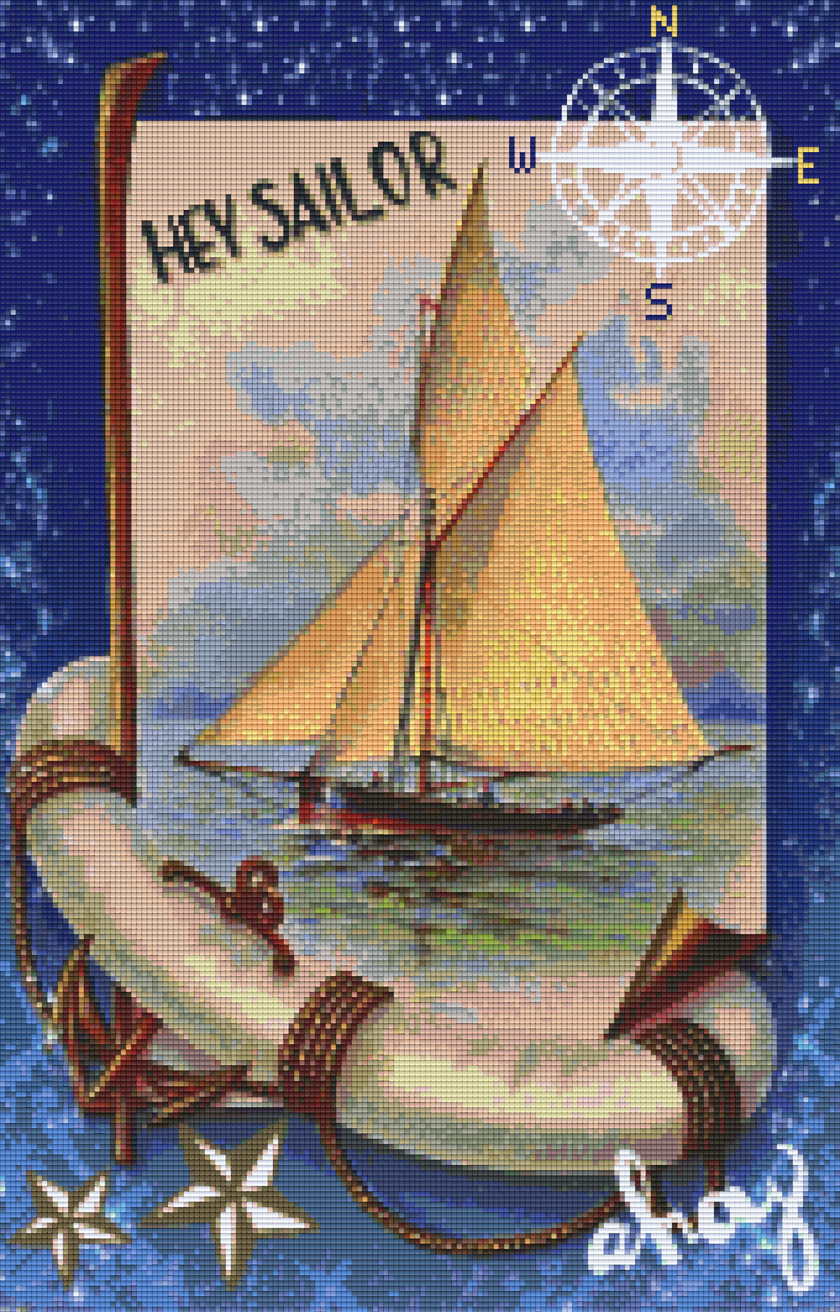 Pixelhobby Classic Set - Love of a sailor