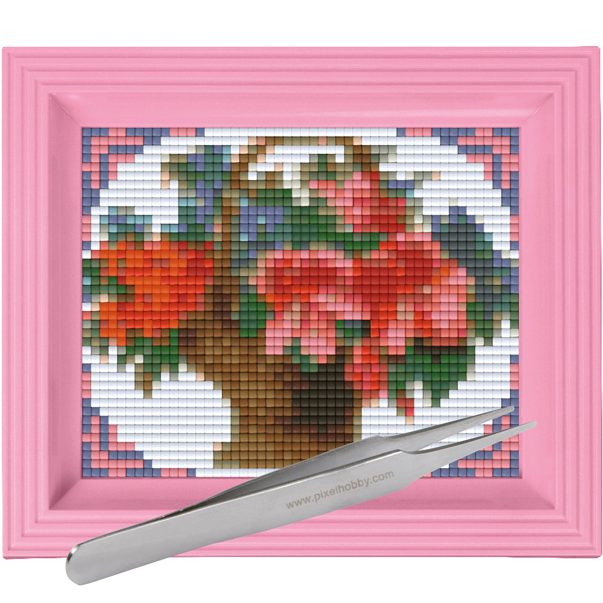 #Bilderrahmen_rosa #Pinzette_Pinzette gerade