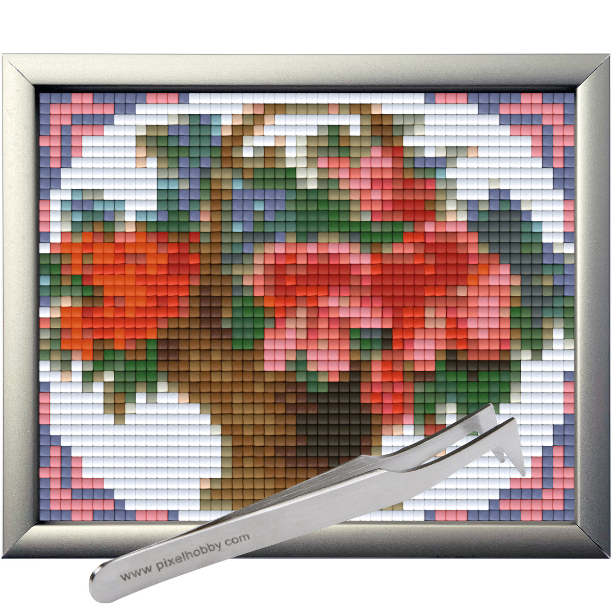 #Bilderrahmen_Aluminium silber #Pinzette_Pinzette abgewinkelt