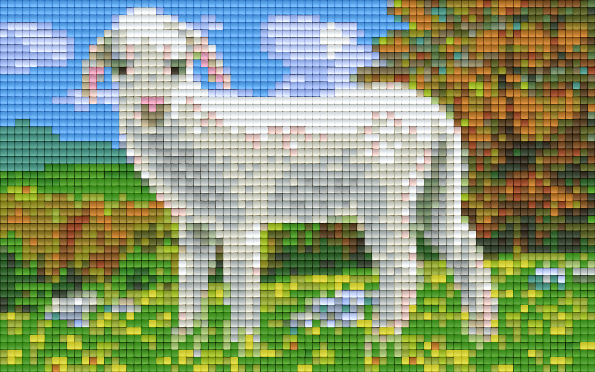 Pixelhobby Klassik Set - Lämmchen