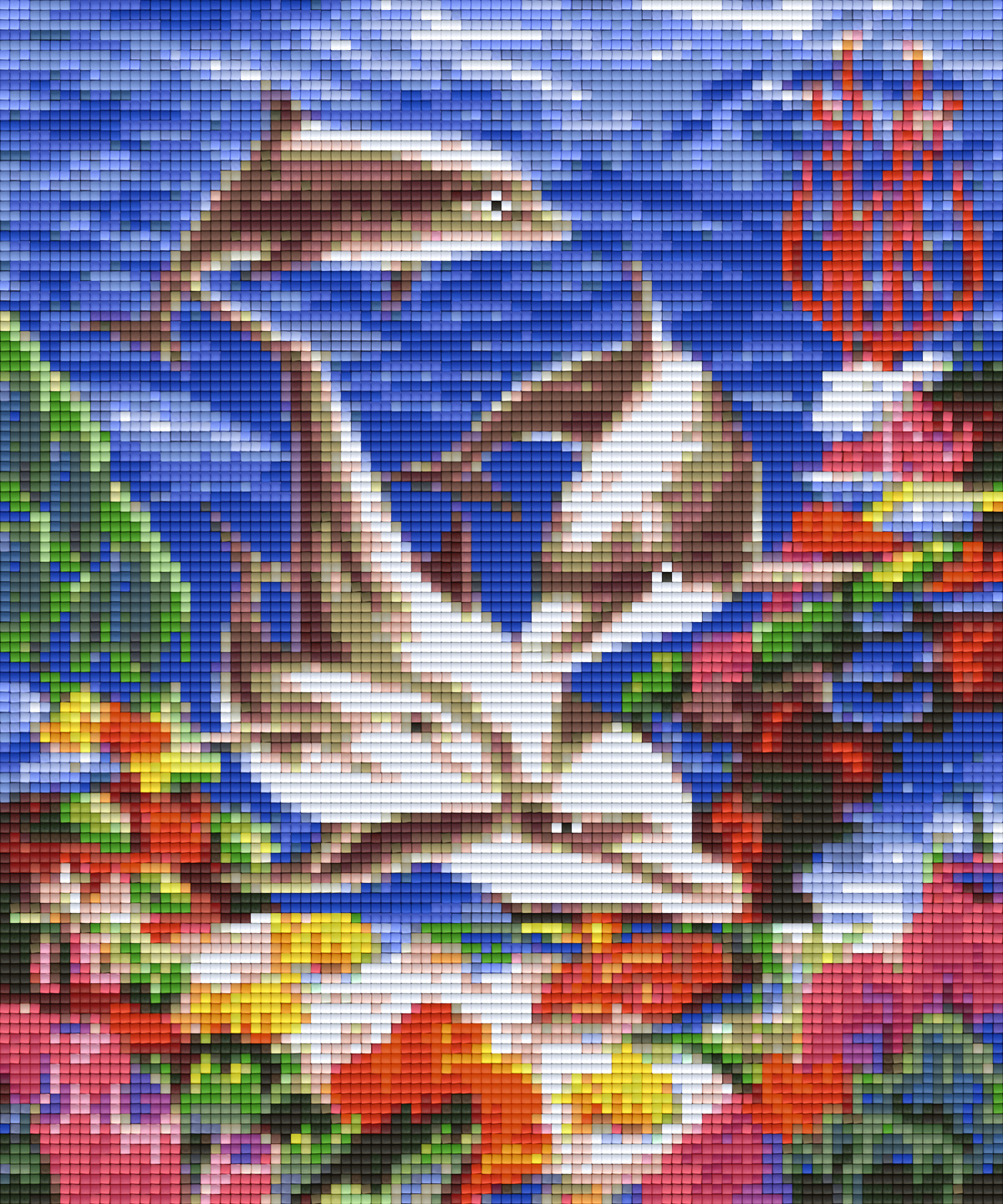 Pixelhobby Klassik Vorlage - Dolphin World