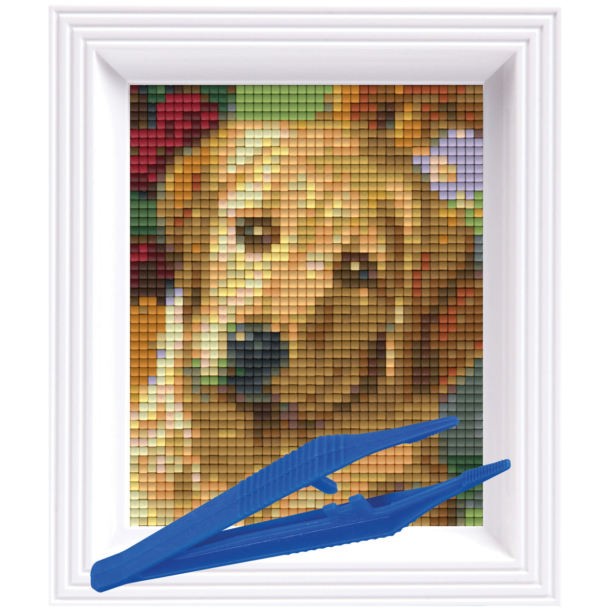 #Bilderrahmen_weiß #Pinzette_Kunststoffpinzette