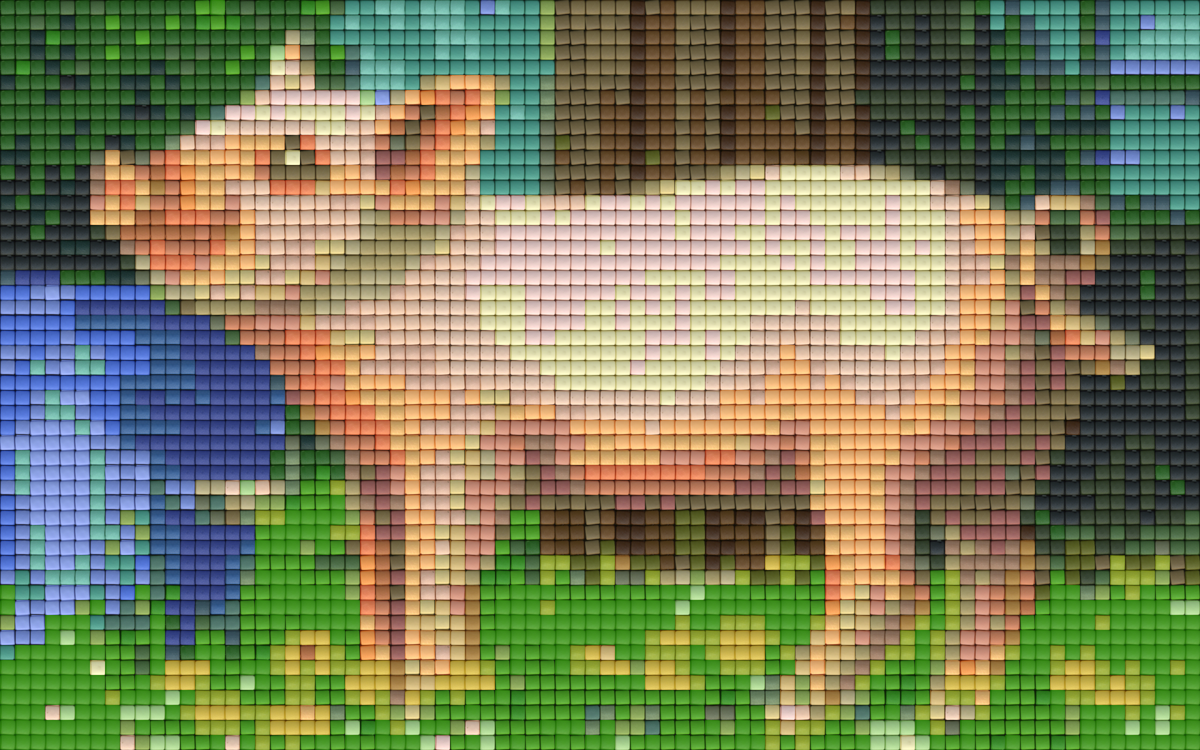 Pixel Hobby Classic Template - Little Piggy