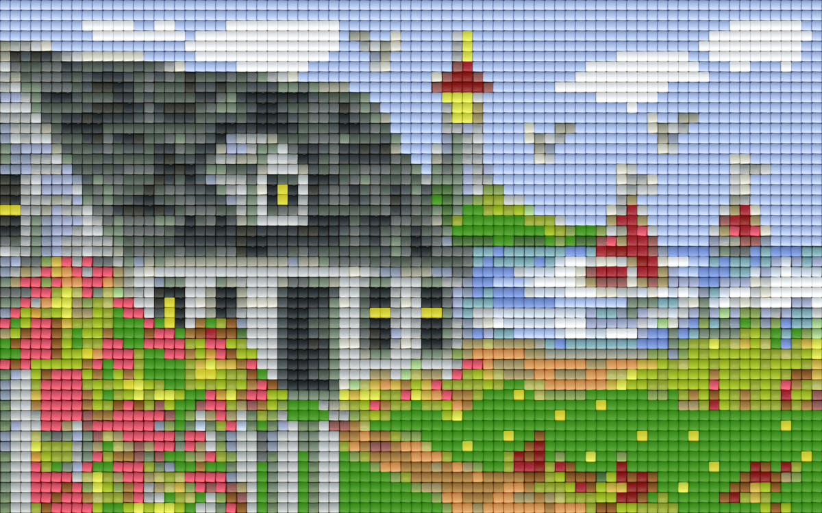 Pixelhobby Klassik Vorlage - Little Scenery
