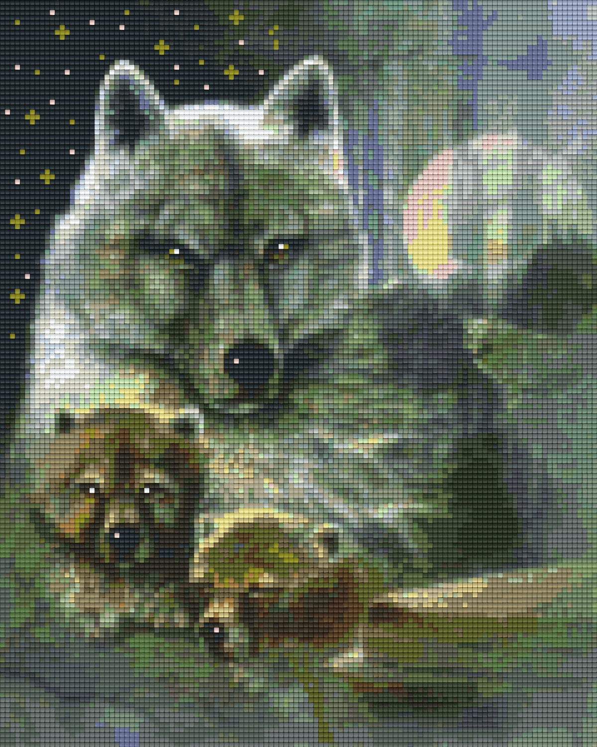 Pixelhobby Klassik Set - Proud Wolf Mom