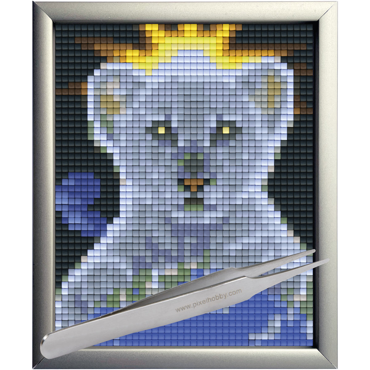 #Bilderrahmen_Aluminium silber #Pinzette_Pinzette gerade