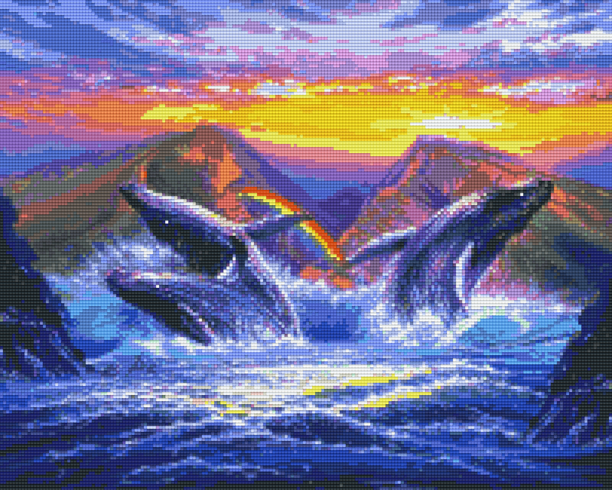 Pixelhobby Klassik Set - Dolphin Dance