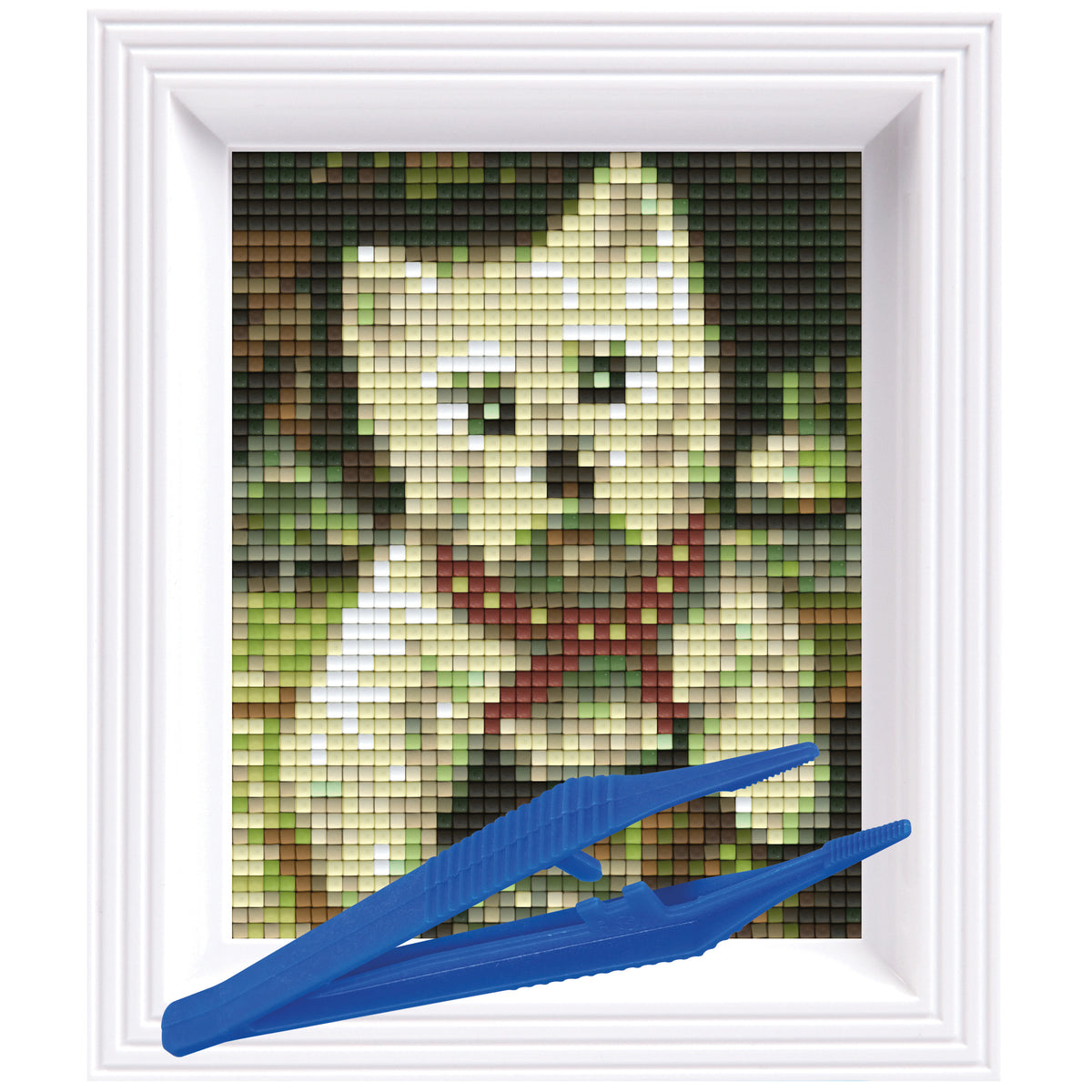 #Bilderrahmen_weiß #Pinzette_Kunststoffpinzette