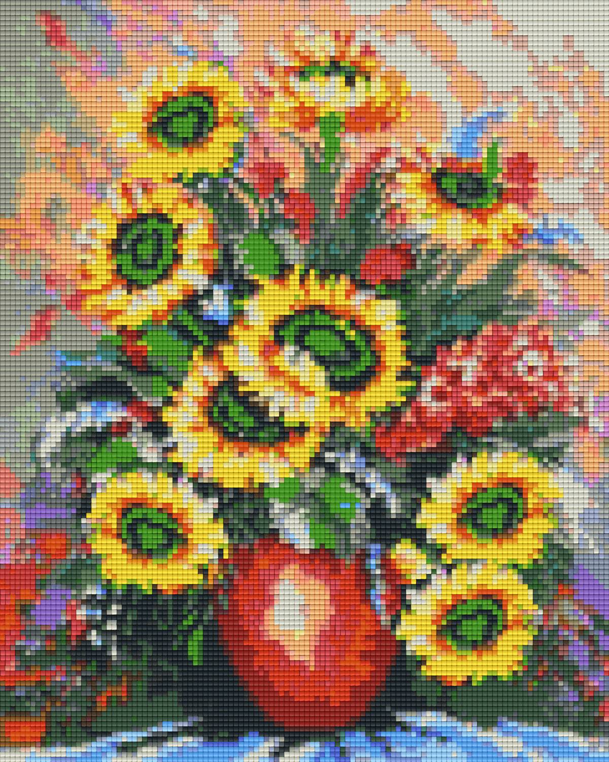 Pixelhobby Classic Set - Colorfully Sunflower Pot