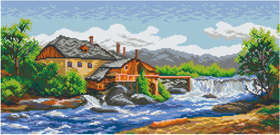 Pixelhobby Classic Set - Watermill