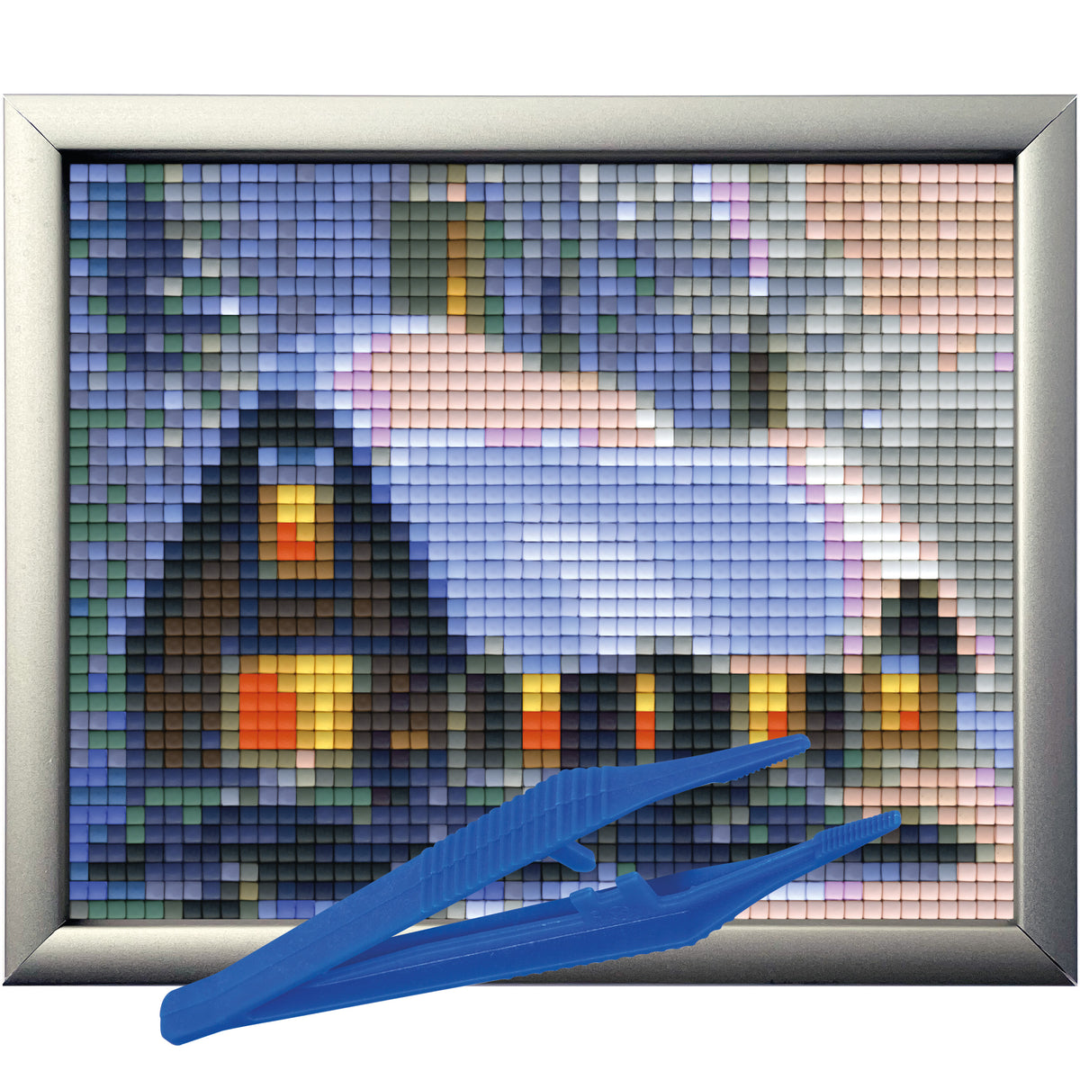 #Bilderrahmen_Aluminium silber #Pinzette_Kunststoffpinzette