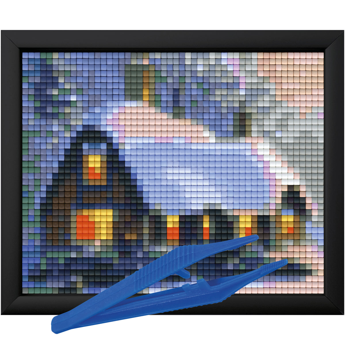 #Bilderrahmen_Aluminium schwarz #Pinzette_Kunststoffpinzette