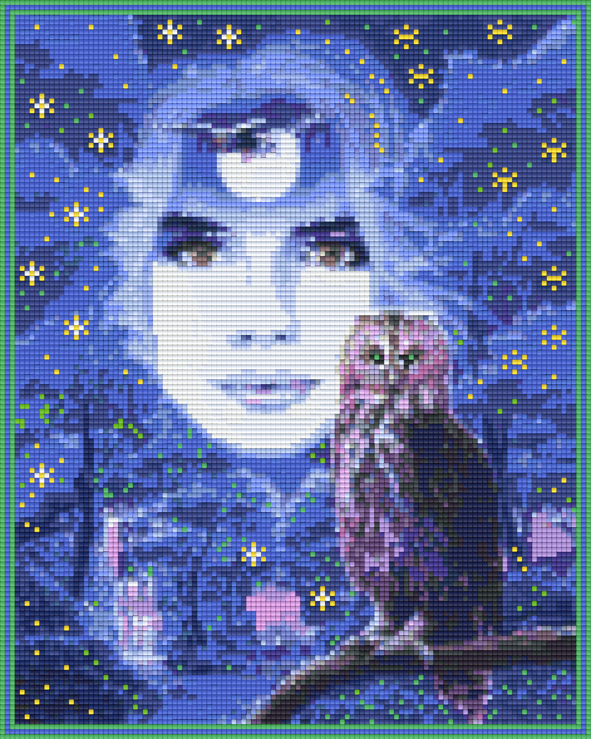 Pixelhobby Klassik Vorlage - Nightkeepers