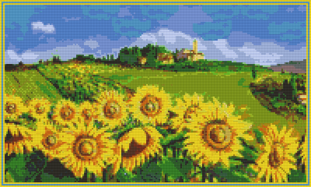 Pixel Hobby Classic Template - Sunflower Castle