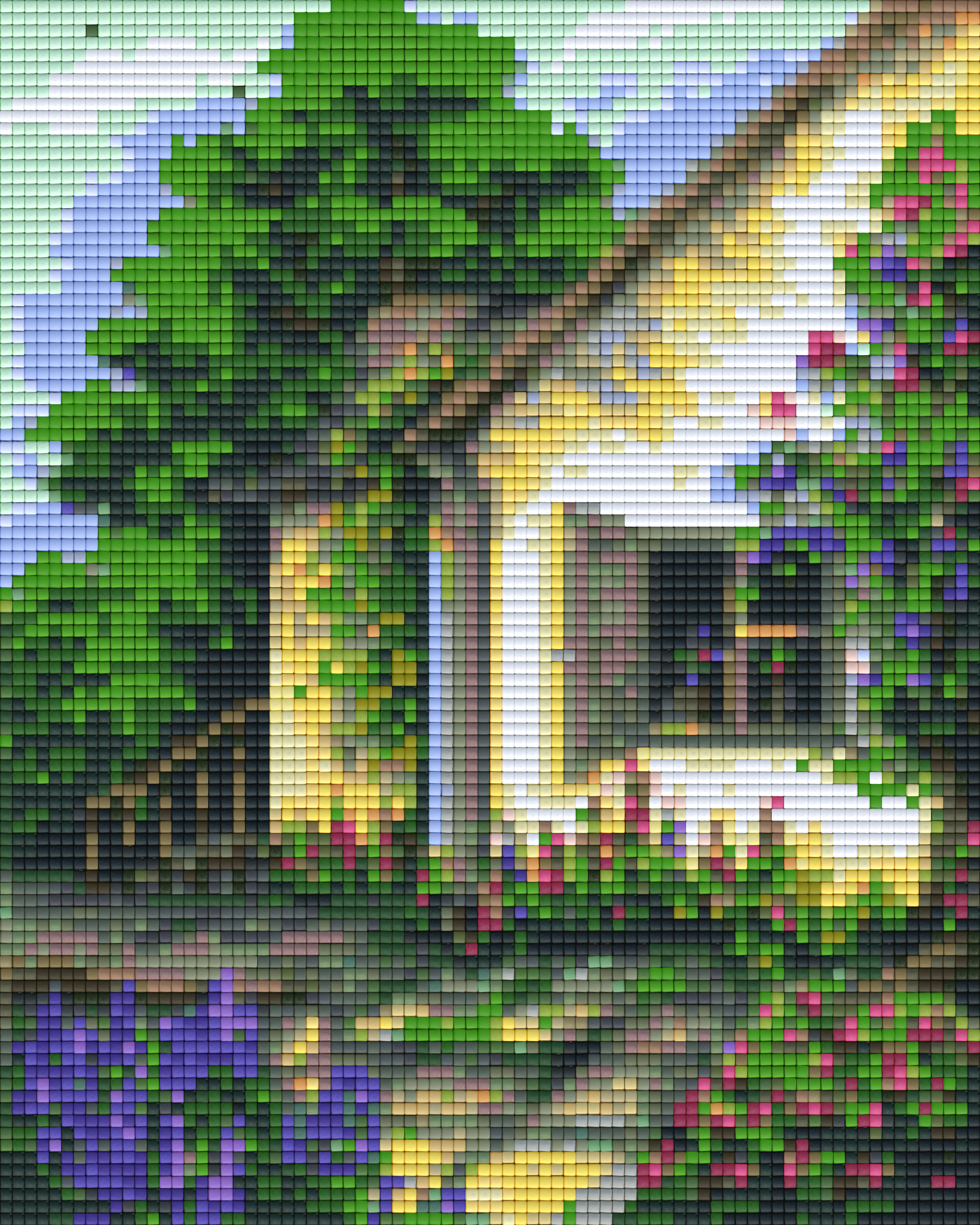 Pixelhobby Klassik Set - Backyard Window