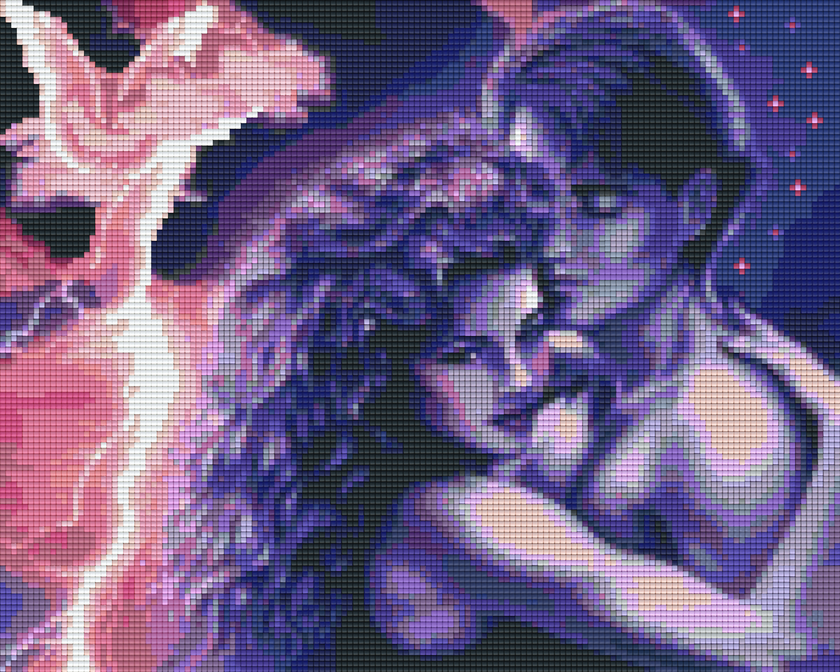 Pixel Hobby Classic Template - Purple Love